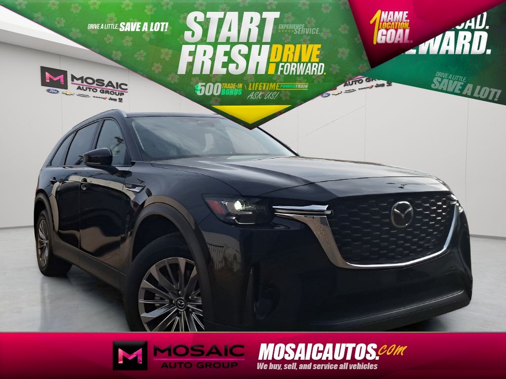 Jet Black Mica 2025 Mazda CX-90 3.3 Turbo Select AWD SUV / Crossover All-Wheel Drive 8-Speed Automatic