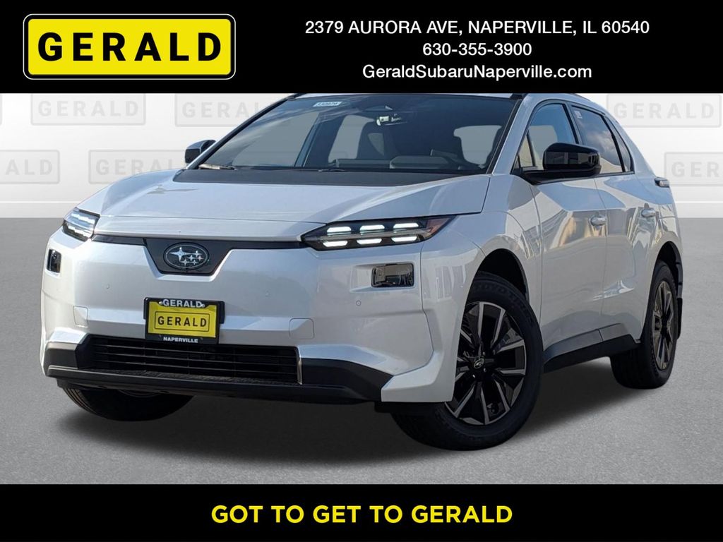 Cosmic White Pearl 2026 Subaru Solterra Premium AWD SUV / Crossover All-Wheel Drive 1-Speed Automatic