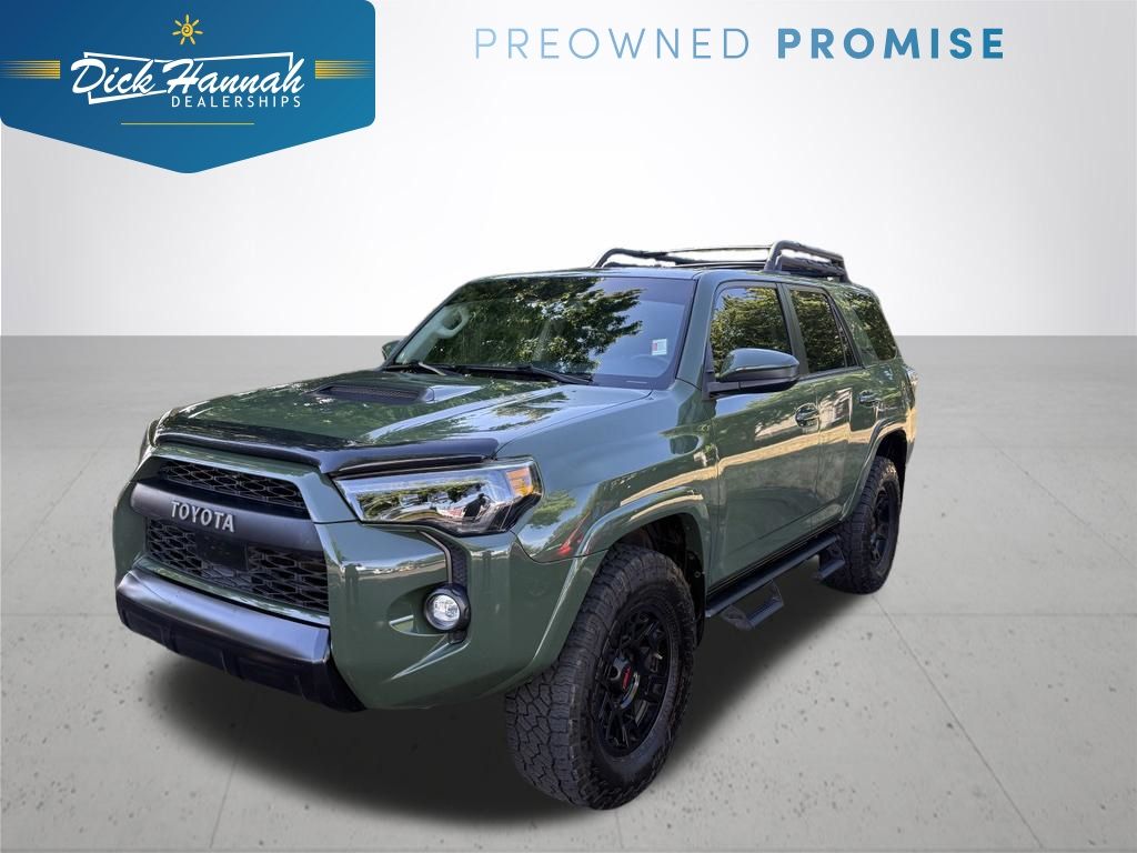 Army Green 2020 Toyota 4Runner SUV / Crossover Four-Wheel Drive 5-Speed Automatic Overdrive
