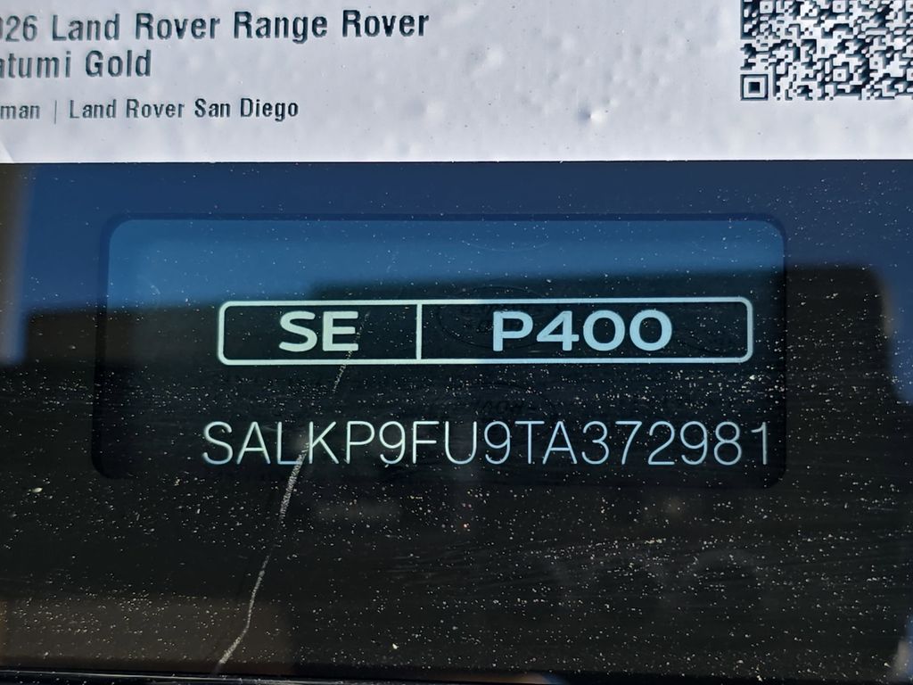 New 2026 Gold Land Rover SE image 37
