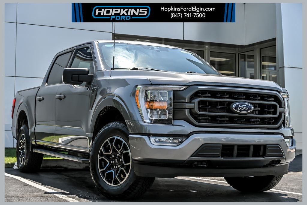 Carbonized Gray Metallic 2023 Ford F-150 Pickup Truck Four-Wheel Drive Automatic