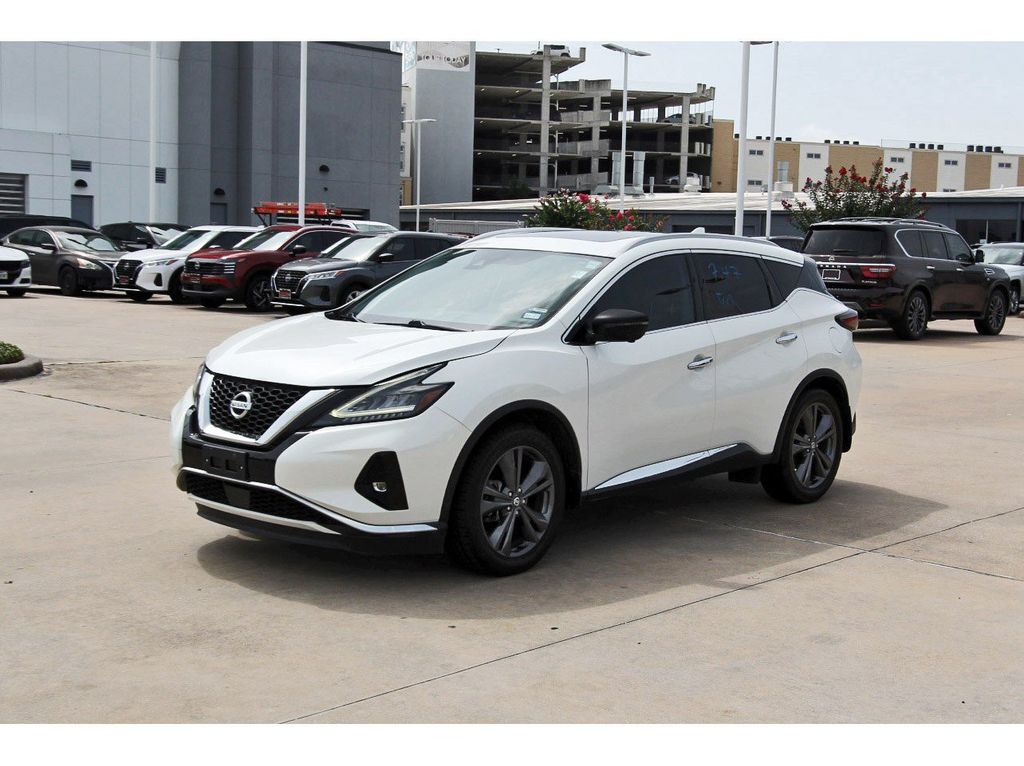 2020 Nissan Murano Platinum White at Joe Myers Mazda Kia