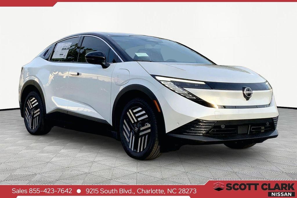 White Pearl 2026 Nissan LEAF SUV / Crossover Front-Wheel Drive Automatic