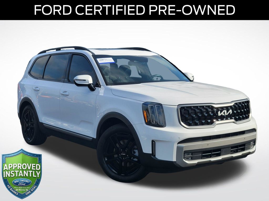 Glacial White Pearl 2023 Kia Telluride SUV / Crossover All-Wheel Drive 8-Speed Automatic