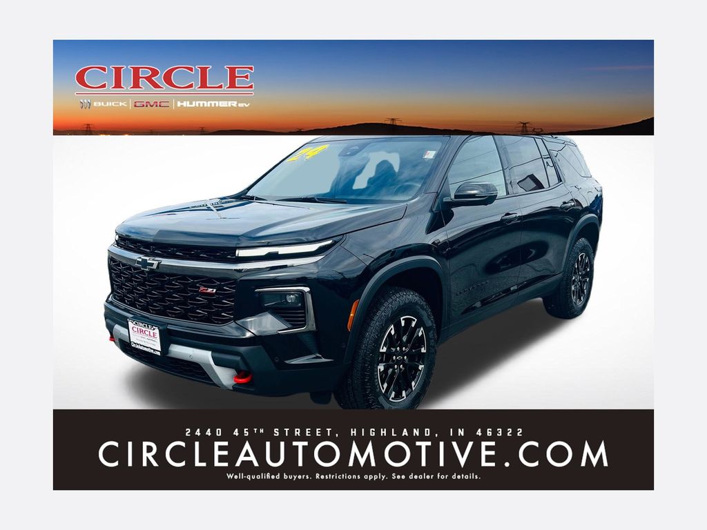 Mosaic Black Metallic 2024 Chevrolet Traverse Z71 AWD SUV / Crossover Four-Wheel Drive 8-Speed Automatic