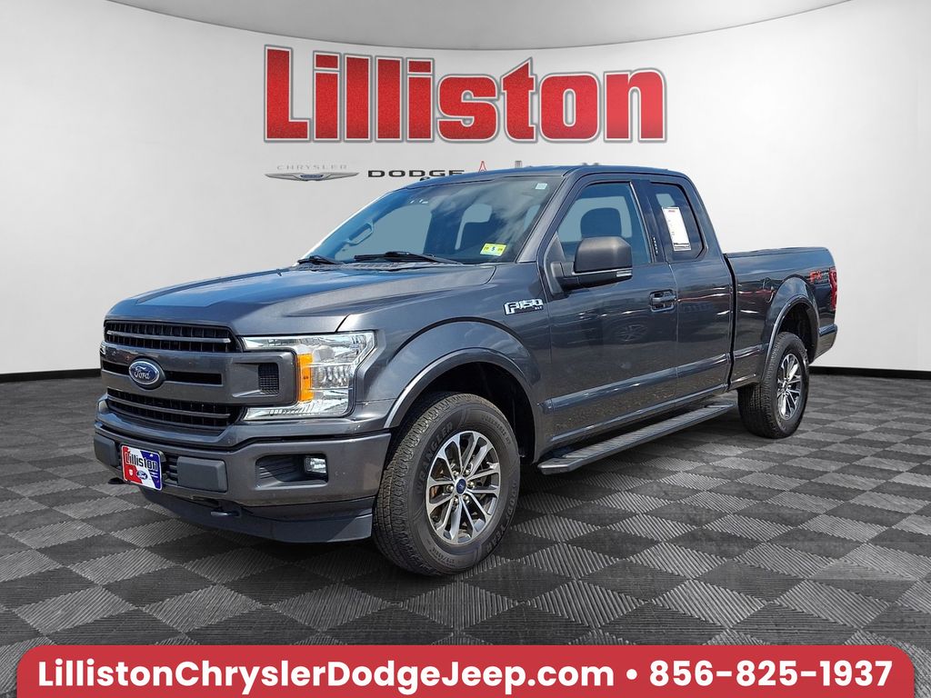 Gray (Magnetic) 2018 Ford F-150 Pickup Truck Four-Wheel Drive Automatic