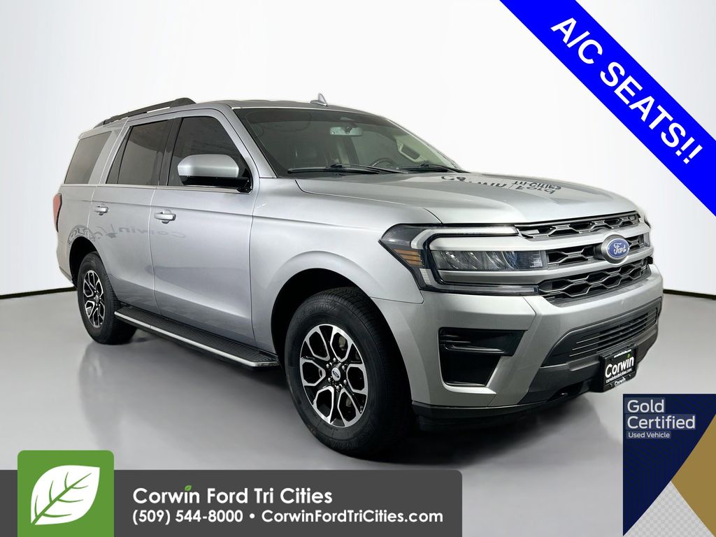 Silver 2022 Ford Expedition SUV / Crossover Four-Wheel Drive Automatic
