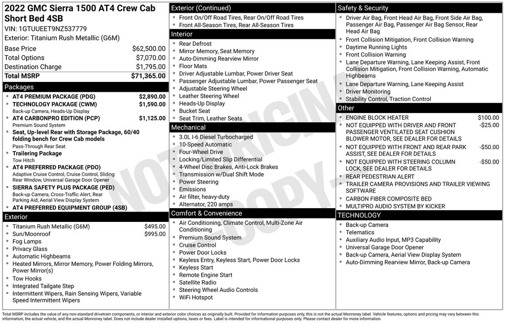Used 2022 GMC Sierra 1500 Truck