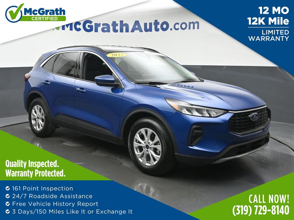 Blue Metallic 2023 Ford Escape SUV / Crossover All-Wheel Drive 8-Speed Automatic
