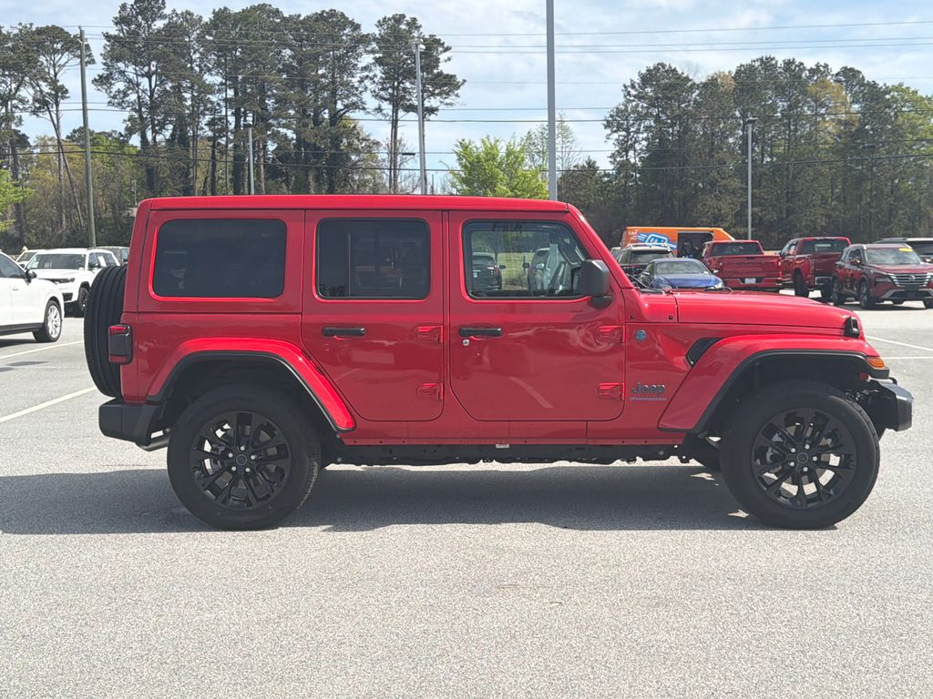Used 2025 Red Jeep Sahara 4xe image 8