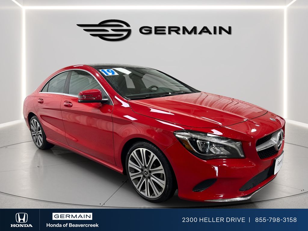 2019 Mercedes-Benz CLA Coupe All-Wheel Drive 7-Speed Automatic
