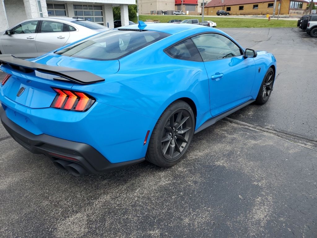 Used 2025 Grabber Blue Metallic Ford Dark Horse image 4