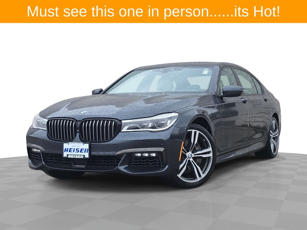Singapore Gray Metallic 2019 BMW 7 Series 750i xDrive AWD Sedan All-Wheel Drive 8-Speed Automatic