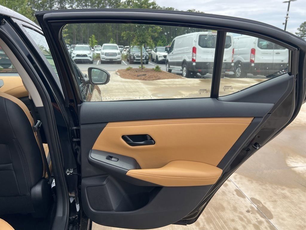 2025 Super Black Nissan Sentra SV FWD Sedan