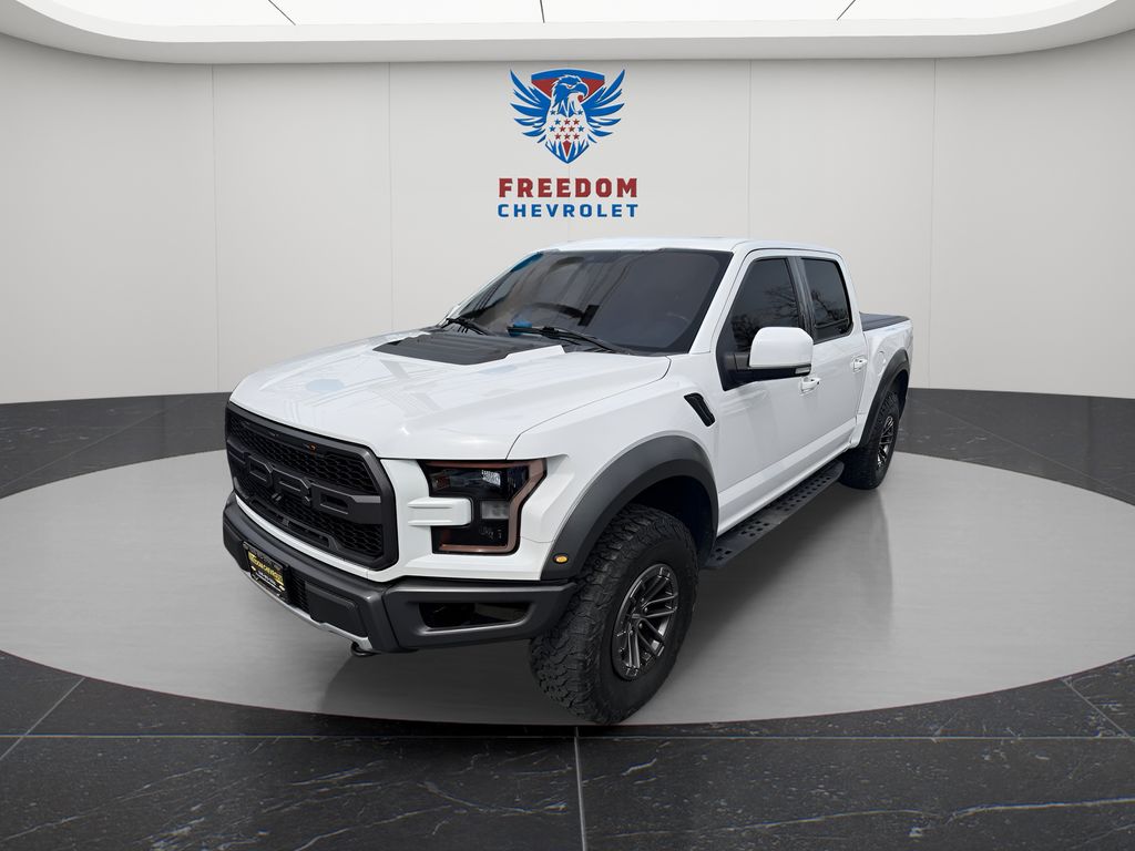 Oxford White 2019 Ford F-150 Raptor SuperCrew 4WD Pickup Truck Four-Wheel Drive Automatic