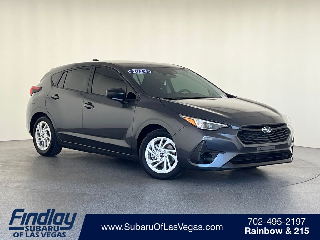 Magnetite Gray Metallic 2024 Subaru Impreza Wagon All-Wheel Drive Continuously Variable Transmission