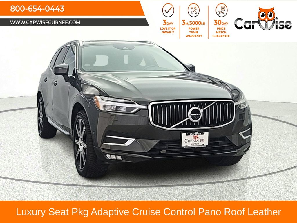 Gray Metallic 2018 Volvo XC60 SUV / Crossover All-Wheel Drive Automatic