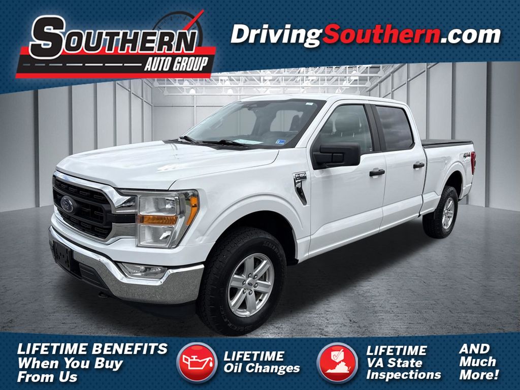 Oxford White 2021 Ford F-150 Pickup Truck Four-Wheel Drive Automatic