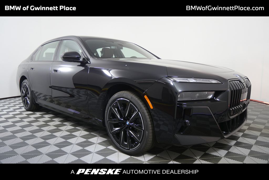 Black Sapphire Metallic 2026 BMW i7 xDrive60 Sedan All-Wheel Drive Automatic