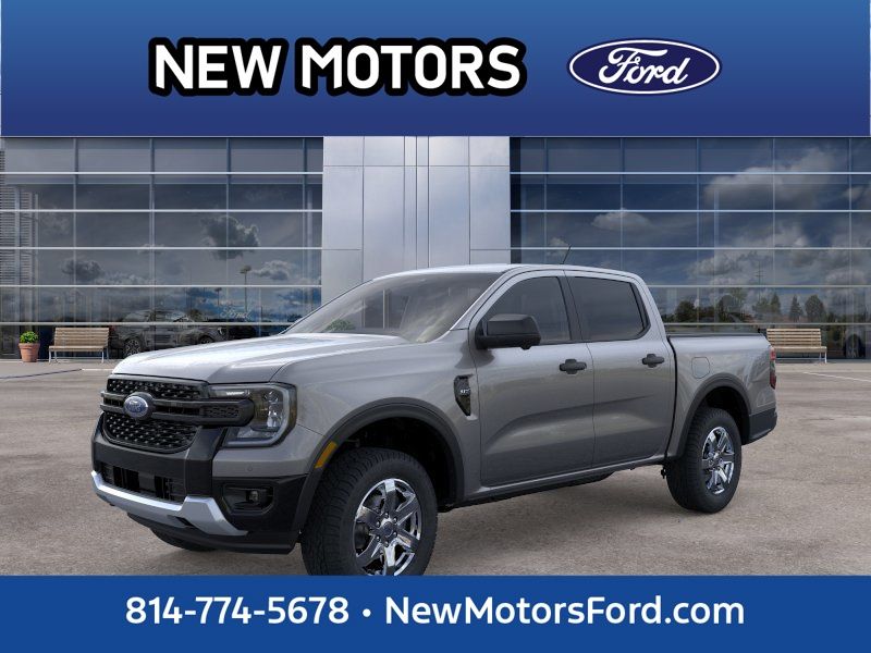 Gray Metallic 2026 Ford Ranger Pickup Truck Four-Wheel Drive Automatic