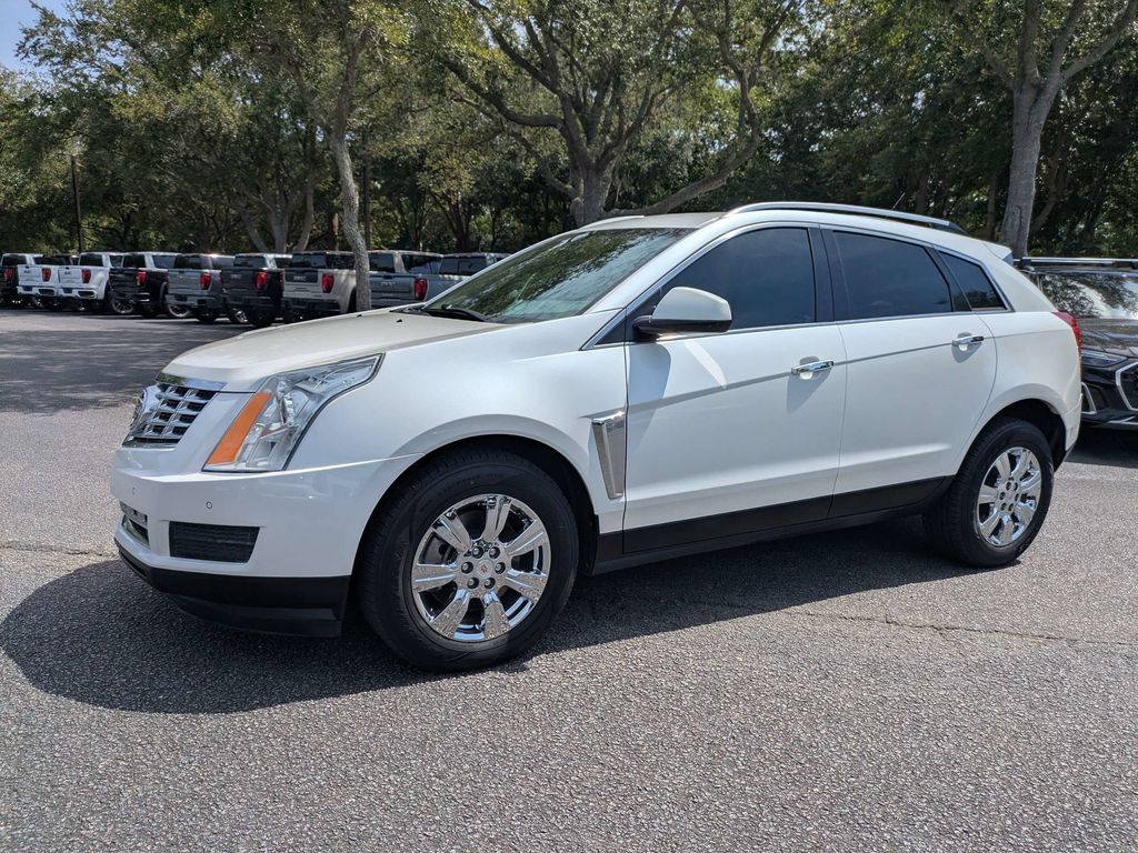 Gray (Platinum Ice Tricoat) 2015 Cadillac SRX SUV / Crossover Front-Wheel Drive 6-Speed Automatic