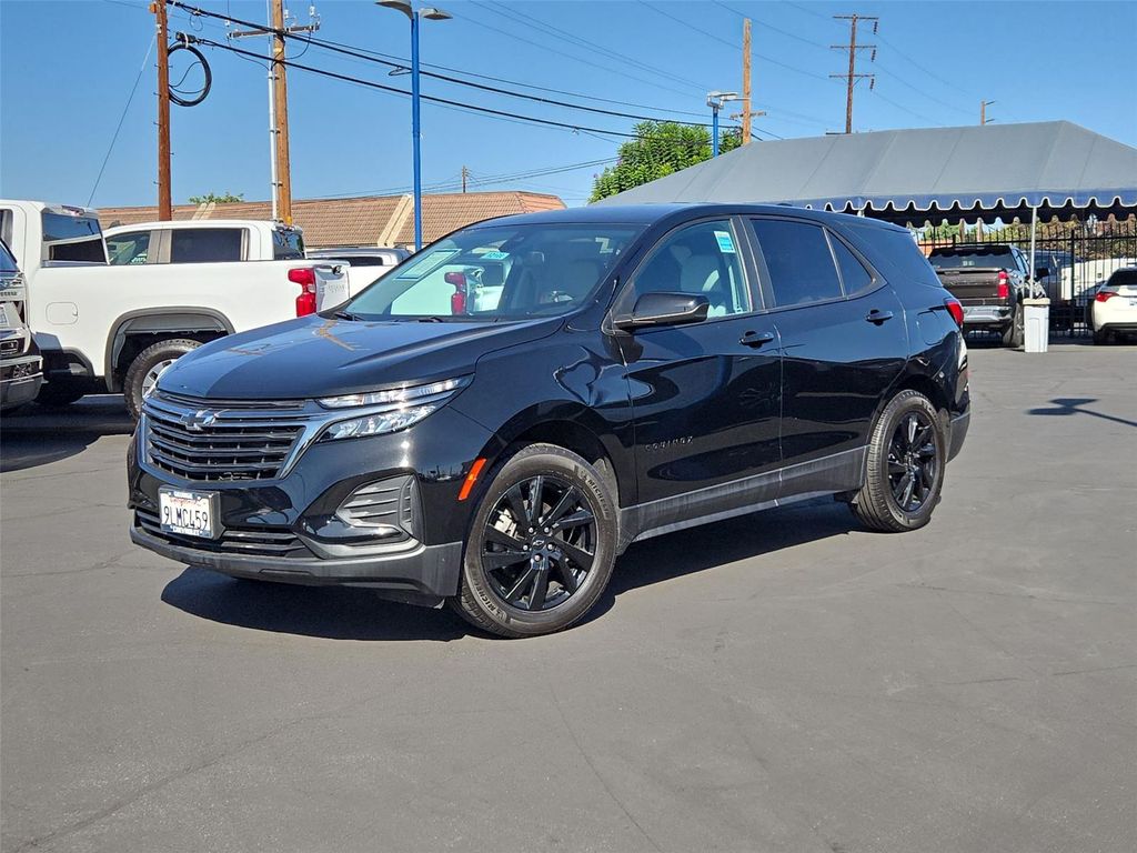 Black Metallic 2024 Chevrolet Equinox SUV / Crossover Front-Wheel Drive 6-Speed Automatic Overdrive