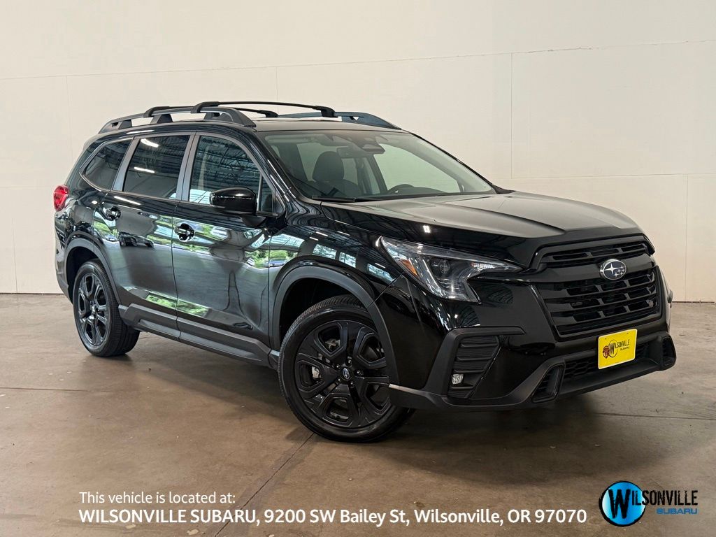 Crystal Black Silica 2025 Subaru Ascent Onyx Edition AWD SUV / Crossover All-Wheel Drive Continuously Variable Transmission