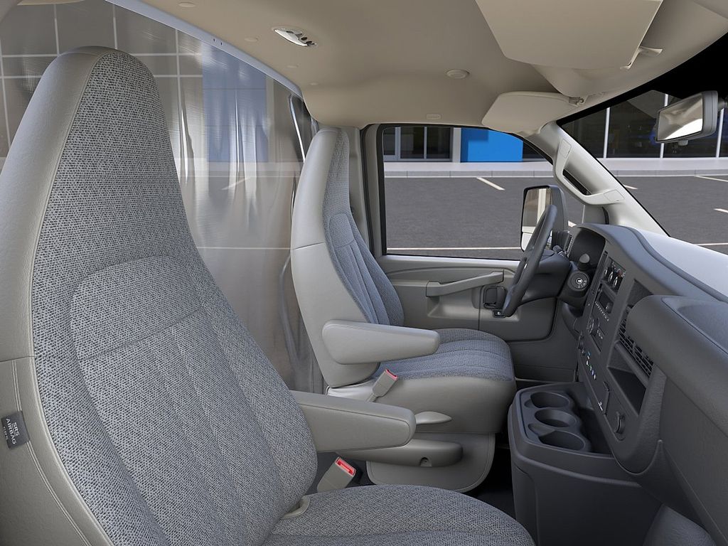 2026 Chevrolet Express 3500 Work Van White at Klick Lewis Buick Chevrolet