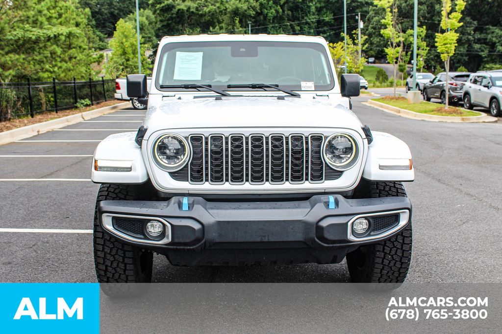 Used 2024 White Jeep Sahara 4xe image 10