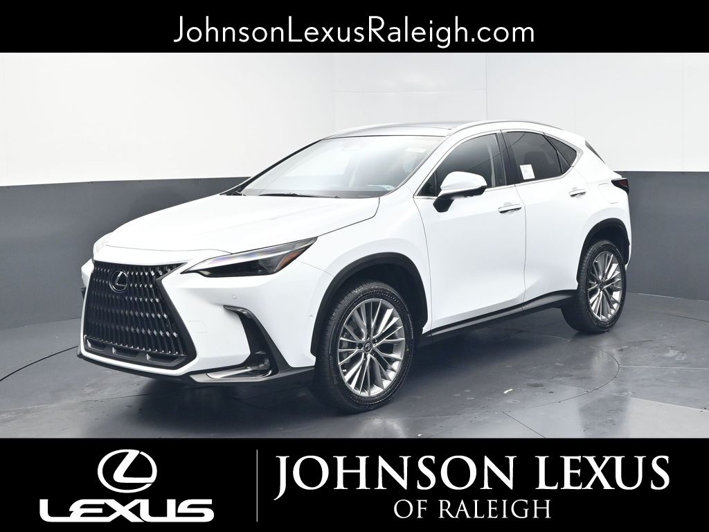 Ultra White 2026 Lexus NX Hybrid 350h Luxury AWD SUV / Crossover All-Wheel Drive Continuously Variable Transmission