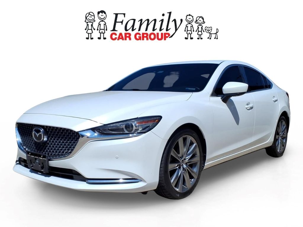 Snowflake White Pearl Mica 2018 Mazda MAZDA6 Sedan Front-Wheel Drive 6-Speed Automatic