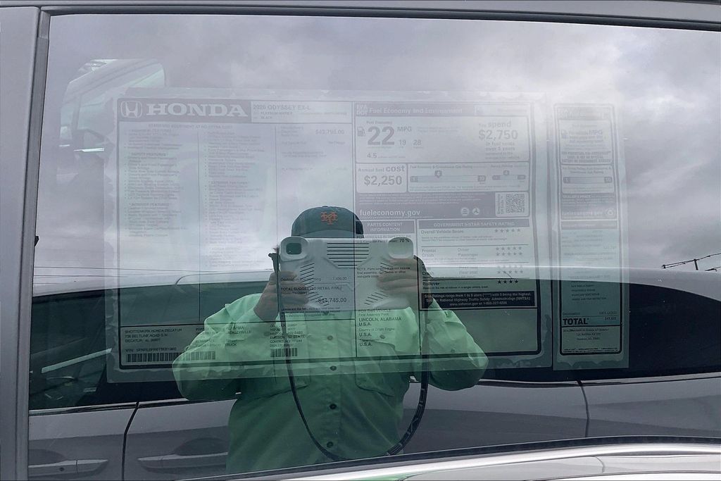 New 2026 Honda Odyssey Van