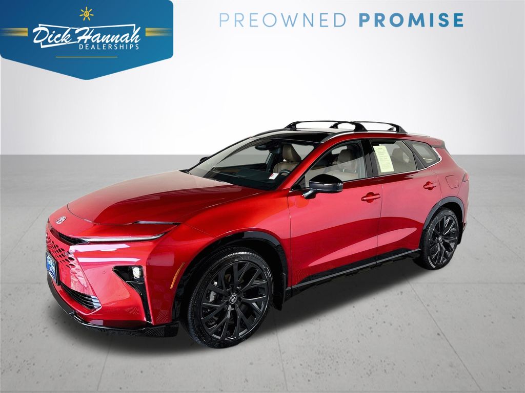 Finish Line Red 2025 Toyota Crown Signia SUV / Crossover All-Wheel Drive Continuously Variable Transmission