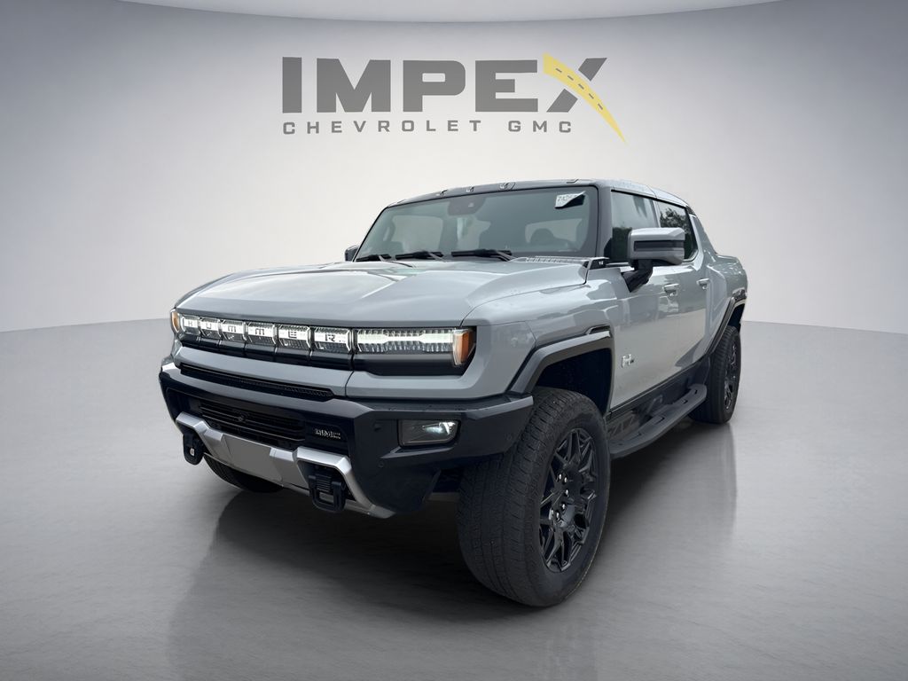 Meteorite Metallic (Grey) 2025 GMC Hummer EV Pickup Pickup Truck All-Wheel Drive 1-Speed Automatic