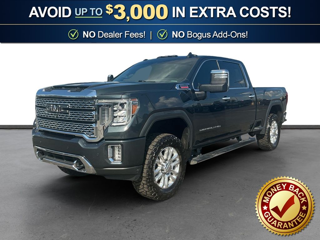 Hunter Metallic 2022 GMC Sierra 2500HD Pickup Truck Four-Wheel Drive Automatic