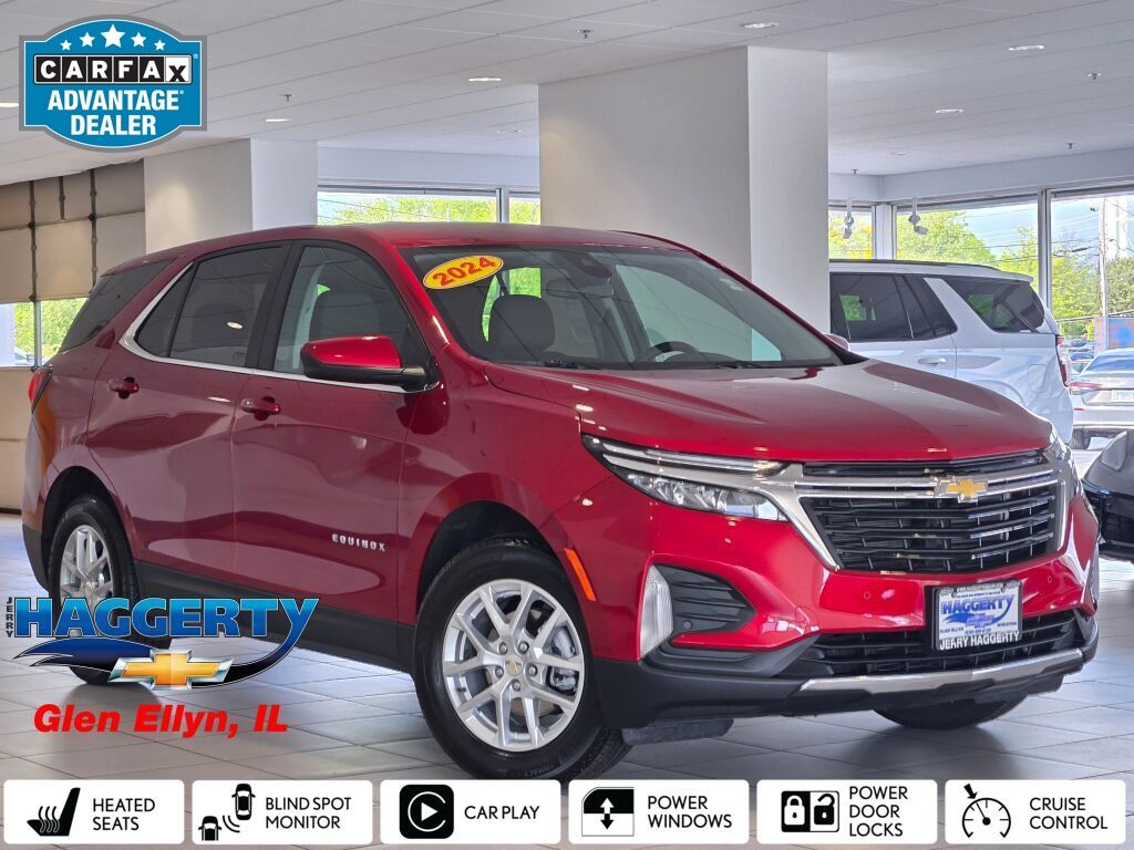Radiant Red Tintcoat 2024 Chevrolet Equinox SUV / Crossover Front-Wheel Drive 6-Speed Automatic Overdrive