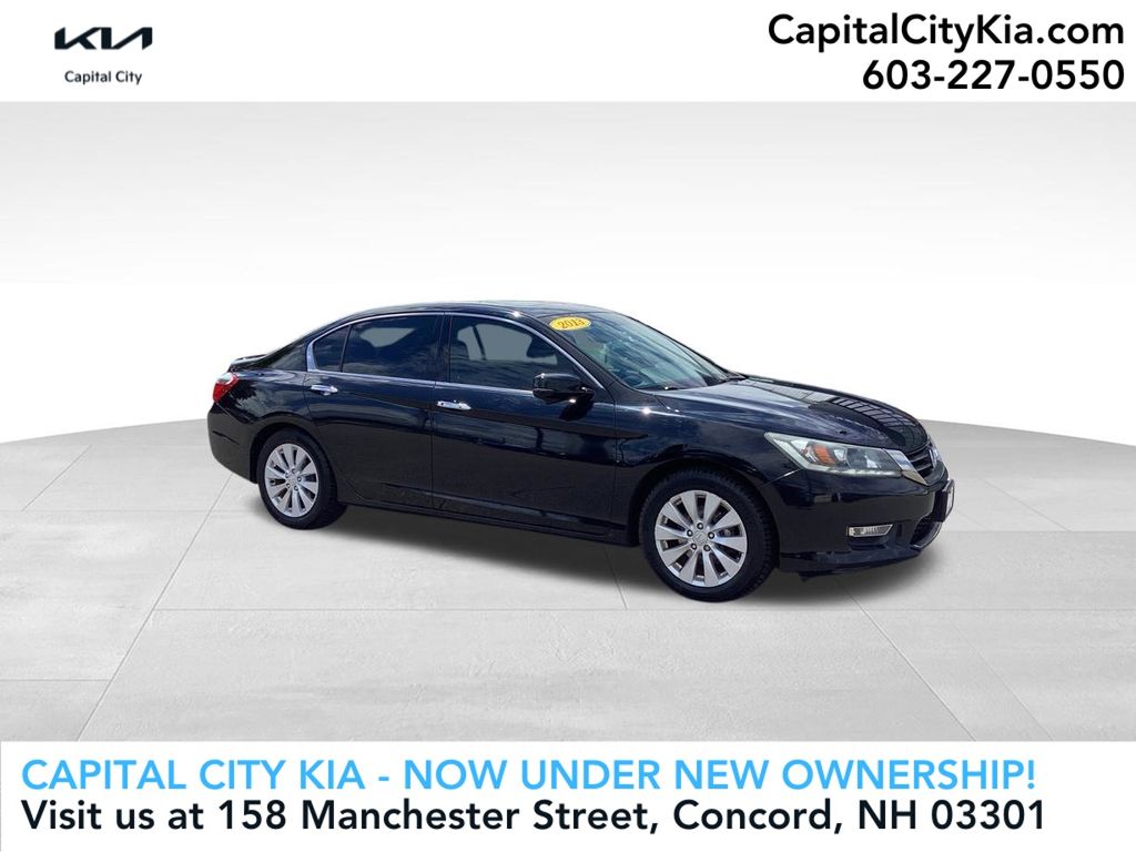 Black 2013 Honda Accord Sedan Front-Wheel Drive 6-Speed Automatic