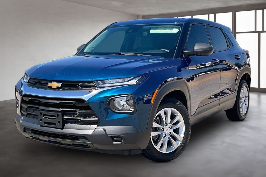 Pacific Blue Metallic 2021 Chevrolet Trailblazer SUV / Crossover Front-Wheel Drive Continuously Variable Transmission