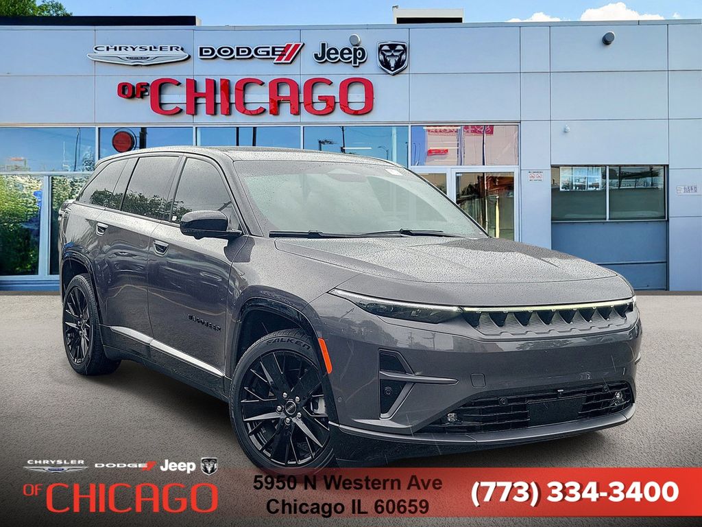 Baltic Gray Metallic Clearcoat 2024 Jeep Wagoneer S SUV / Crossover Four-Wheel Drive 1-Speed Automatic