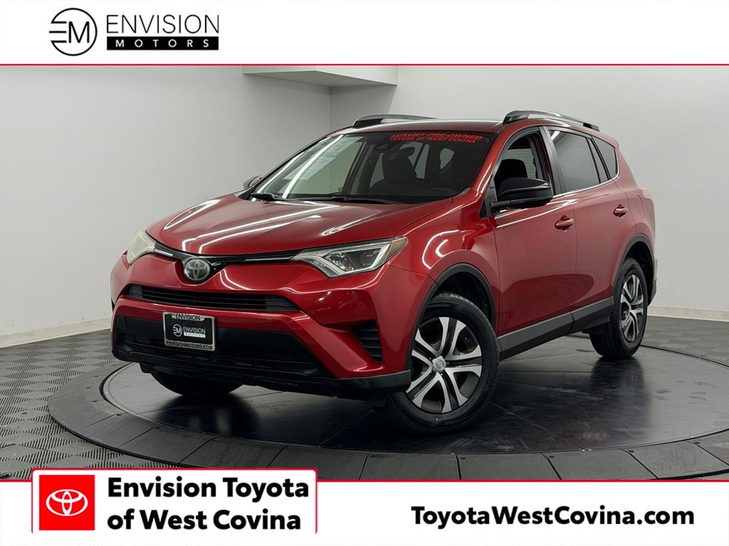 Barcelona Red Metallic 2017 Toyota RAV4 SUV / Crossover Front-Wheel Drive 6-Speed Automatic