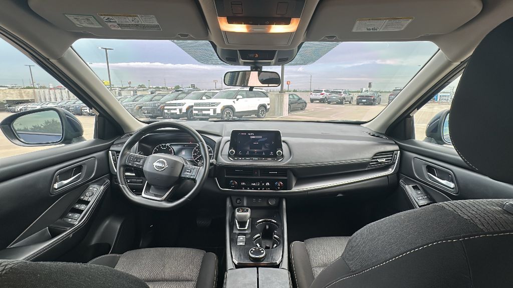 2025 Nissan Rogue SV Blue at South Houston Nissan
