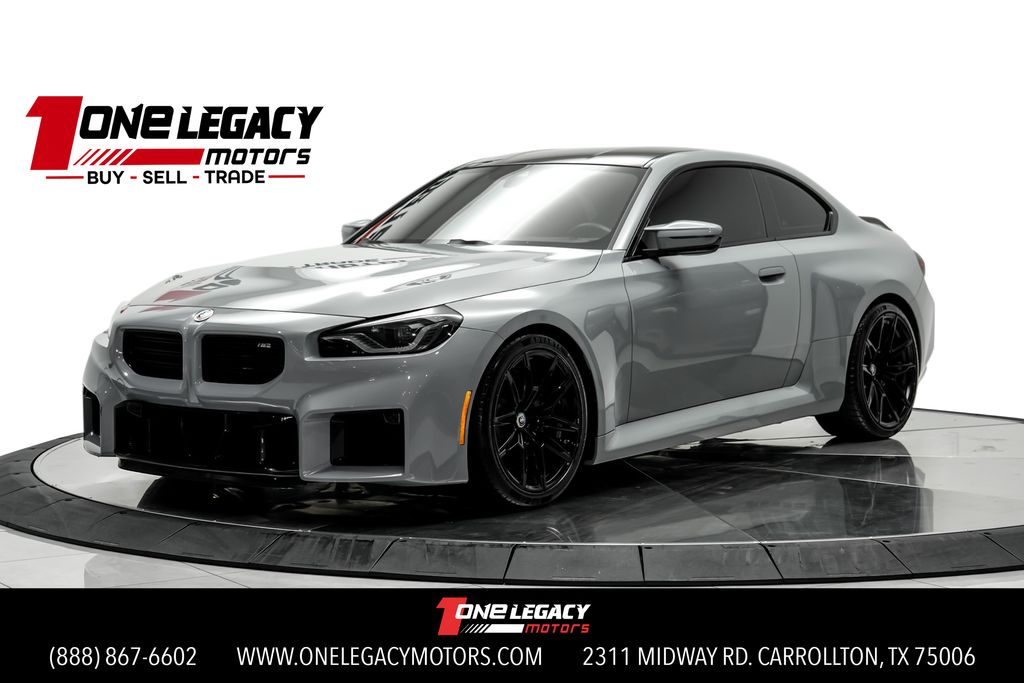 Brooklyn Gray Metallic 2023 BMW M2 Coupe Rear-Wheel Drive 6-Speed Manual
