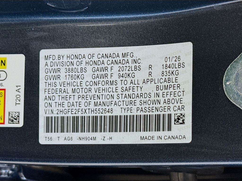 Thumbnail: 2026 Honda Civic - 32