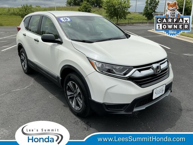 White Diamond Pearl 2018 Honda CR-V LX AWD SUV / Crossover All-Wheel Drive Continuously Variable Transmission