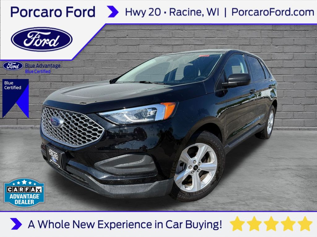 Agate Black Metallic 2024 Ford Edge SUV / Crossover All-Wheel Drive 8-Speed Automatic
