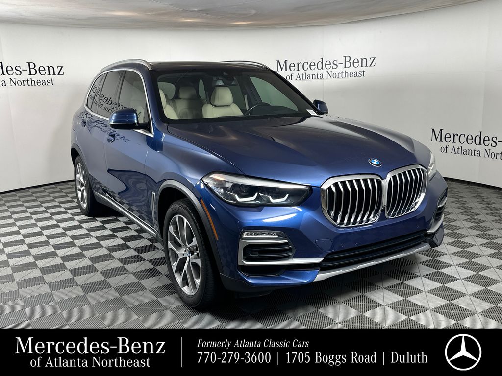 Phytonic Blue Metallic 2019 BMW X5 SUV / Crossover All-Wheel Drive 8-Speed Automatic
