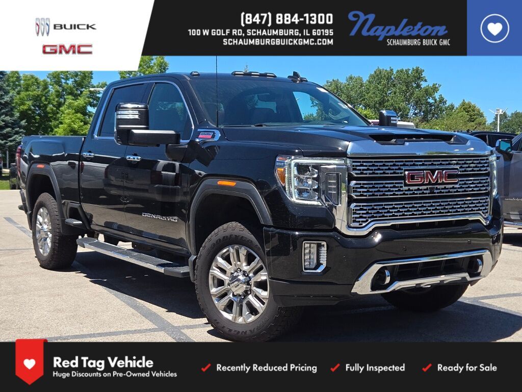 Onyx Black 2023 GMC Sierra 2500HD Pickup Truck Four-Wheel Drive Automatic