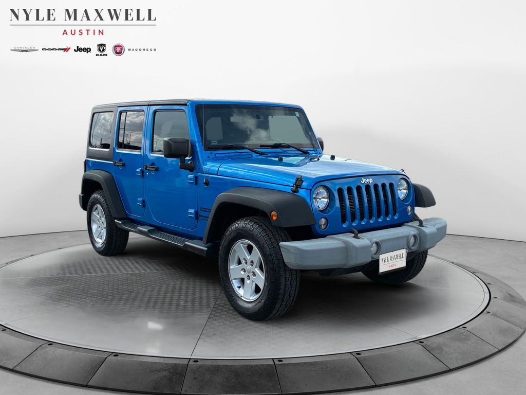 Used Car 2016 Jeep Wrangler  Unlimited Sport For Sale Under $20,000 In Austin, Texas