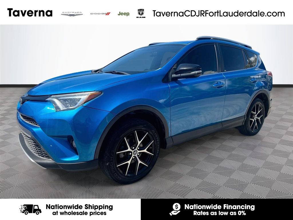 Electric Storm Blue 2016 Toyota RAV4 SUV / Crossover Front-Wheel Drive 6-Speed Automatic