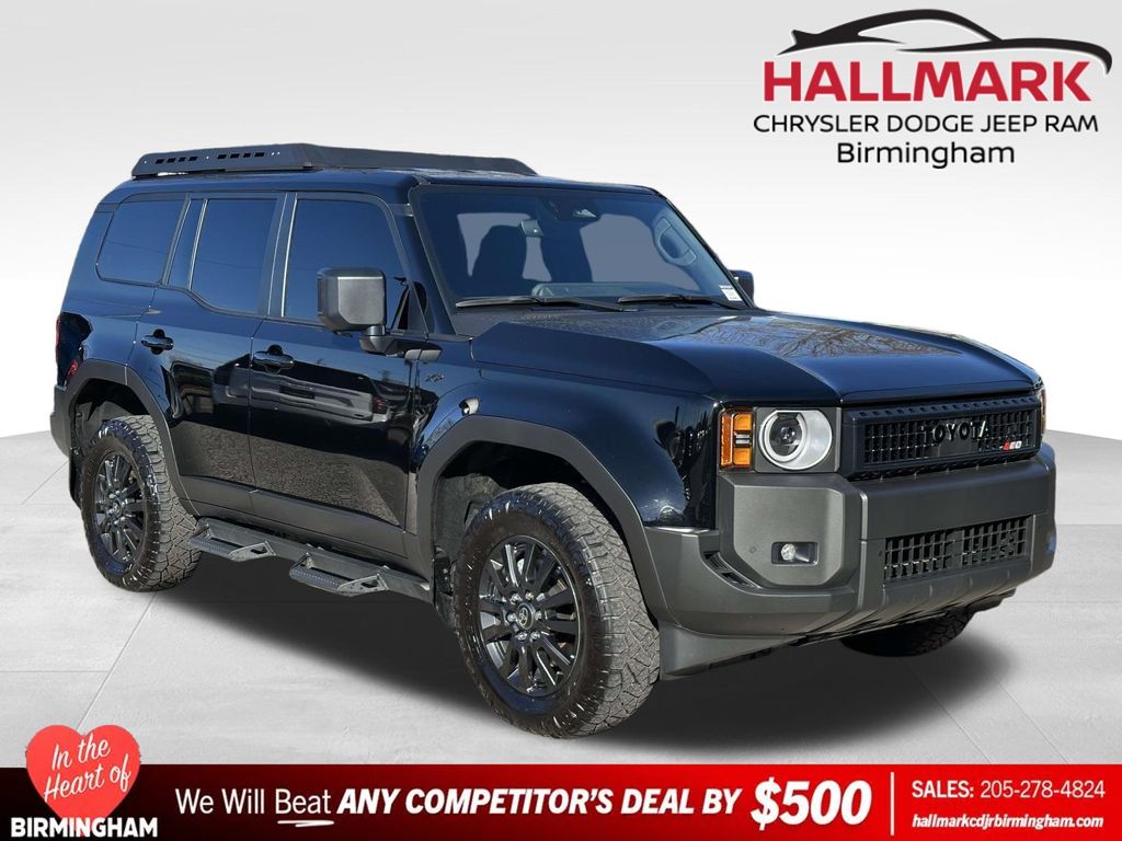 Black 2025 Toyota Land Cruiser 4WD SUV / Crossover Four-Wheel Drive 8-Speed Automatic